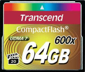 Фото флеш-карты Transcend CF 64GB 600X TS64GCF600