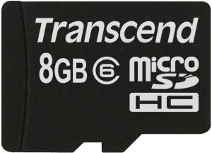 Фото флеш-карты Transcend MicroSDHC 8GB Class 6