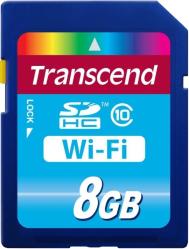 Фото флеш-карты Transcend SD SDHC 8GB Class 10 Wi-Fi