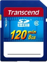 Фото флеш-карты Transcend SD SDHC 8GB Class 6 TS8GSDHC6V