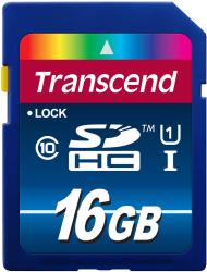 Фото флеш-карты Transcend SDHC 16GB Class 10 UHS-I TS16GSDU1