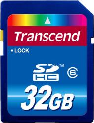 Фото флеш-карты Transcend SDHC 32GB Class 10 UHS-I TS32GSDHC6