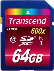 Фото флеш-карты Transcend SDXC 64GB Class 10 UHS-I TS64GSDXC10U1