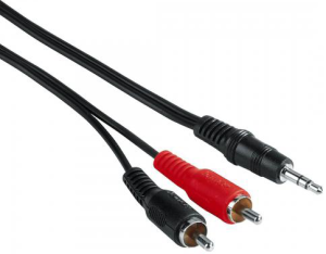 Фото шнура 3.5mm Audio-2хRCA HAMA H-30456 5 м