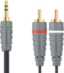 Фото шнура 3.5mm Audio-2xRCA Bandridge BAL3402 2 м