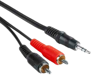 Фото шнура 3.5mm Audio-2xRCA HAMA H-30455 2 м