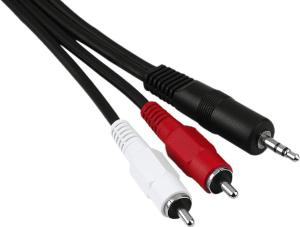 Фото шнура 3.5mm Audio-2xRCA HAMA H-43412 2 м