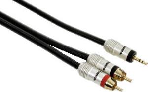 Фото шнура 3.5mm Audio-2xRCA HAMA H-79051 1.5 м