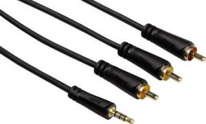 Фото шнура 3.5mm Audio-3xRCA HAMA 00122162 3м