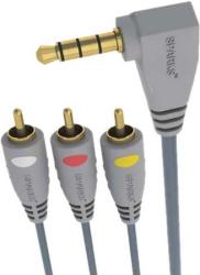 Фото шнура 3.5mm Audio-3xRCA Sparks SG1139 1.8 м