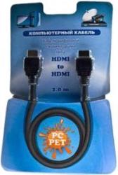 Фото HDMI шнура PC PET HDHD190-20 2 м