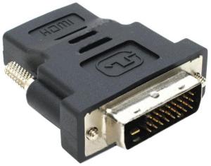 Фото адаптера HDMI 19F - DVI-D 25M Orient 42729