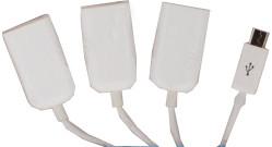 Фото кабеля 3xUSB-microUSB Samsung S-K02 1 м