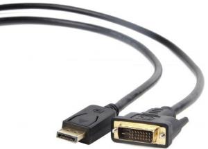 Фото кабеля DisplayPort-DVI Gembird CC-DPM-DVIM-6 1.8 м