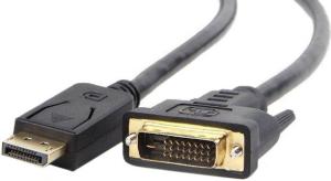 Фото кабеля DisplayPort-DVI Gembird CC-DPM-DVIM-3M 3 м