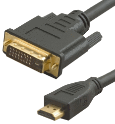 Фото кабеля DVI-D-HDMI Ningbo 24M/19M 3 м