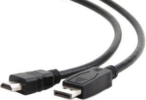 Фото кабеля DisplayPort-HDMI Gembird CC-DP-HDMI-3M 3 м