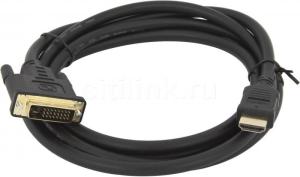 Фото кабеля HDMI-DVI BEHPEX HDMI19(m)-DVI 2 м