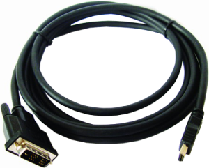 Фото кабеля HDMI-DVI KRAMER C-HDMI/DVI-3 0.9 м