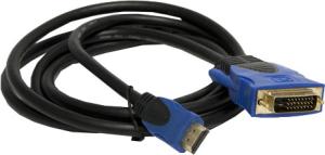Фото кабеля HDMI-DVI Krauler 24GOLD 3 м