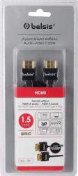 Фото шнура HDMI-HDMI 19M-19M Belsis BGL1186 1.5 м