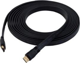 Фото кабеля HDMI-HDMI 19M-19M ver.1.4 FLAT jack 10 м