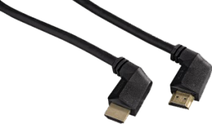 Фото кабеля HDMI-HDMI 90 HAMA 00122116 3 м