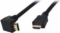 Фото кабеля HDMI-HDMI Krauler 24GOLD 3 м 90 градусов