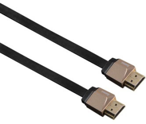 Фото кабеля HDMI-HDMI с Ethernet HAMA H-122127 1.5 м