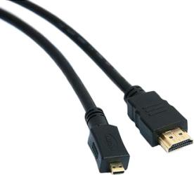 Фото кабеля HDMI-micro HDMI Dialog HC-A0410B 1 м