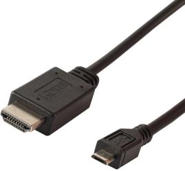 Фото кабеля HDMI-micro HDMI GAL 1967 3 м