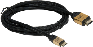 Фото кабеля HDMI-mini HDMI Krauler 24GOLD 1.8 м