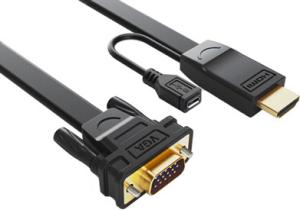 Фото кабеля HDMI-VGA GreenConnect GC-HD2VGA5 1.8 м