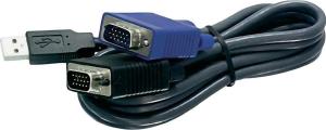 Фото кабеля KVM USB TRENDnet TK-CU06 1.8 м