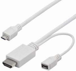 Фото кабеля microUSB-HDMI-microUSB JJ-Connect AVC 129 1.5 м
