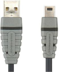 Фото кабеля Mini USB2.0-USB A Bandridge BCL4405 4.5 м