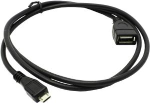 Фото кабеля USB 2.0 A-microB Espada EmcUSBM-USBAF1m 1 м