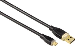 Фото кабеля USB 2.0 A-microB HAMA H-78476 3 м