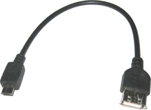 Фото кабеля USB 2.0 Noname AF-miniUSB 0.2 м