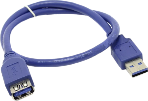 Фото кабеля USB 3.0 AM-AF VCOM VUS7065-0.5M 0.5 м