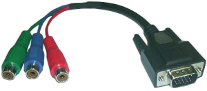 Фото кабеля VGA-3RCA KRAMER C-GM/3RVM-3 0.9 м