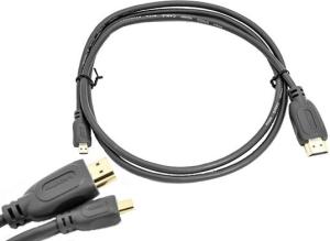 Фото кабеля HDMI-micro HDMI Kreolz CHMH12i 1.2 м