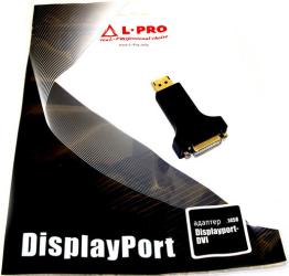 Фото адаптера DisplayPort-DVI L-PRO 1458