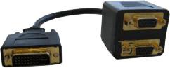 Фото адаптера DVI-I-2VGA Espada EDVIM2xVGAF25 0.25 м