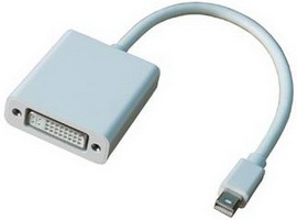 Фото адаптера Mini DisplayPort-DVI VCOM VHD6050