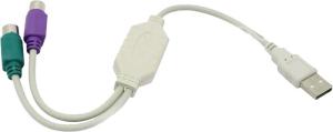 Фото адаптера USB 2.0-2PS/2 Espada EUSBM/2xPS/220 0.2 м