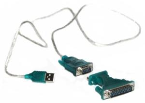 Фото адаптера USB 2.0 RS-232 KS-Is KS-040 0.9 м