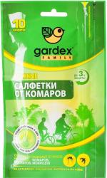Фото Gardex Family Салфетки влажные от комаров, 10 шт.