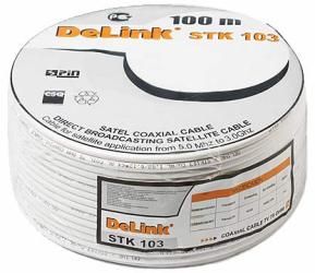 Фото кабель антенный DeLink STK 103 100 м