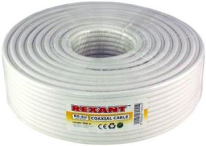 Фото кабель антенный Rexant Professional RG6/U 100 м